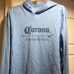 Vineyard Vines Light Blue Corona Hoodie